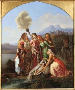 Mozes Megtalalasa by Moritz Deutsch