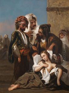 La Presentation De L'esclave Blanche by Louis Devedeux