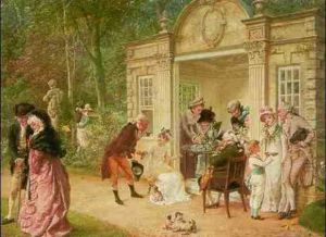 Tea Party by Alfred Dever