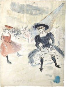 Tabarin. by Edouard Deverin