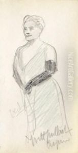 Yvette Guilbert by Edouard Deverin