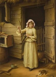 The Ball Of Wool by Rene Marie Leon Devillario