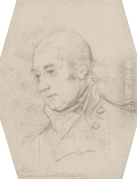 Portrait Study Of Captain Sir Thomas Hardy - view 1