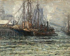 Shipping Under The Brooklyn Bridge