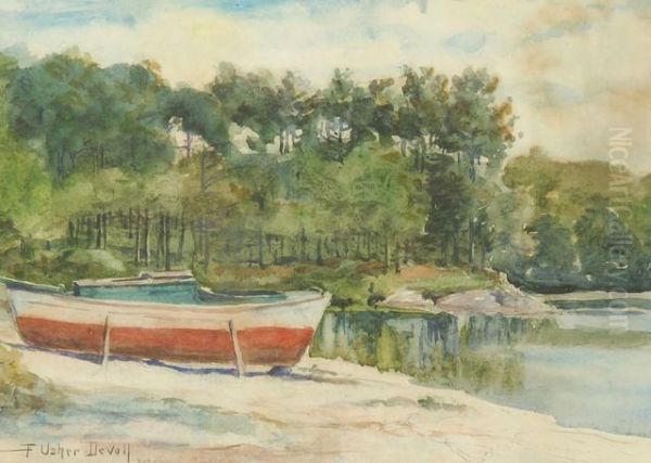Seascape With A Dory - view 1