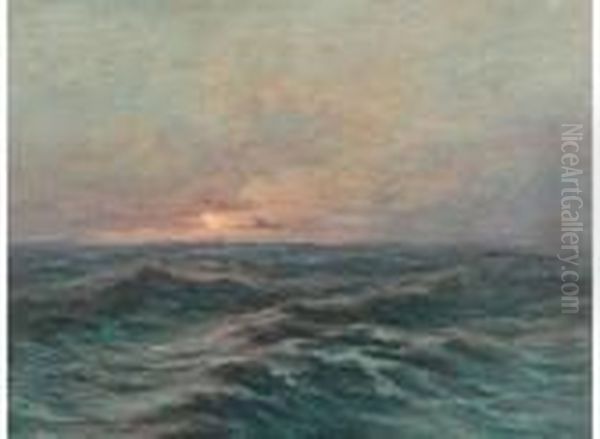 Marine At Sunset - view 1