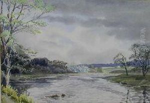 The Junction Pool, Kelso by George Devy