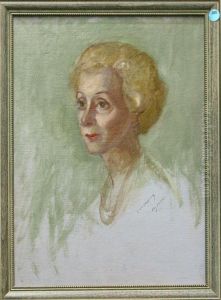 My Mollie by Thomas Wilmer Dewing