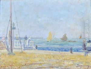 Regates Au Croisic by Emile Alfred Dezaunay