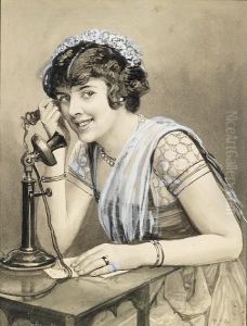 Telephonist by Mahadev Vishvanath Dhurandhar