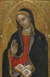 The Virgin Annunciate by Taddeo Di Bartolo