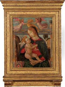 Madonna Col Bambino by Alesso Di Benozzo