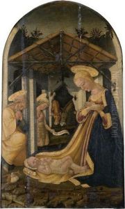 The Nativity by Bicci Di Neri