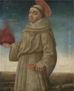 Saint Anthony Of Padua by Bicci Di Neri