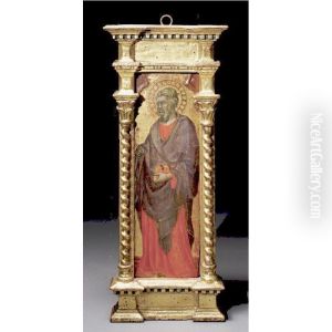 Standing Male Saint by Benedetto Di Bindo