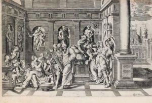 La Naissance De Saint Jean-baptiste by Giulio Bonasone