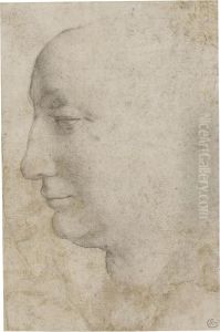 Head Of A Woman Seen In Profile, Looking To The Left by Agnolo Bronzino