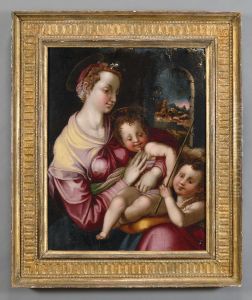 La Vergine Con Il Bambino by Agnolo Bronzino
