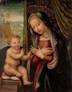 The Madonna And Child by Giuliano Bugiardini