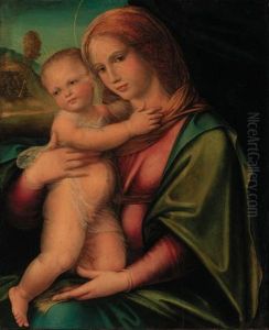 The Madonna And Child by Giuliano Bugiardini