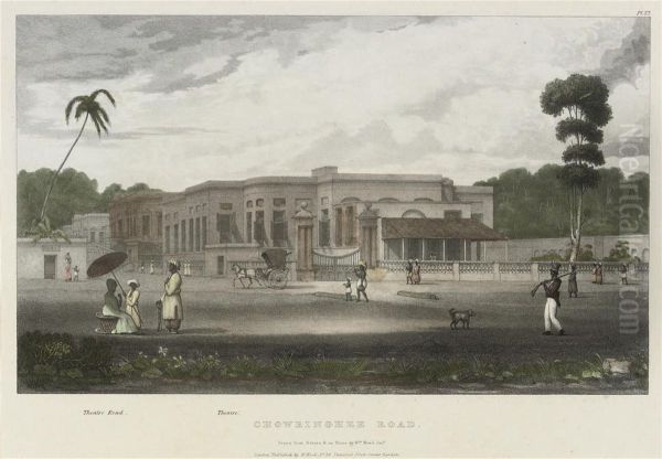 Views Of Calcutta: Esplanade Row - view 1