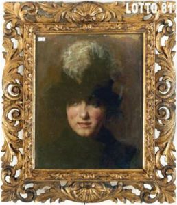 Donna Con Cappello