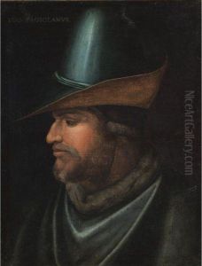 Portrait Of Uguccione Della Faggiuola by Cristofano dell' Altissimo