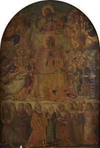 La Communion Des Saints Demandant L'intercession De La Vierge Ou Assomption De La Vierge