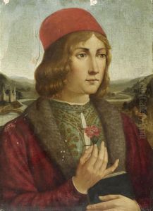 Portrait Of A Young Man With A Carnation