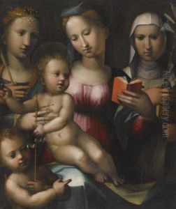 The Madonna And Child by Giorgio Di Giovanni