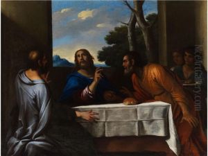 Das Abendmahl In Emmaus by Andrea Di Lione