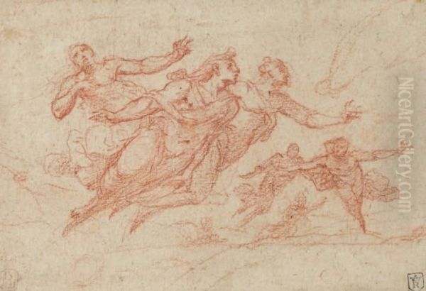 Etude De Figures Plafonnantes - view 1