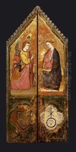 Madonna Col Bambino E Sei Angeli Con Capselle-reliquiario Madonna Col Bambino E Sei Angeli Con Capselle-reliquiario
