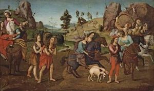 Jason And Queen Hypsipyle With The Women Of Lemnos: A Spalliera