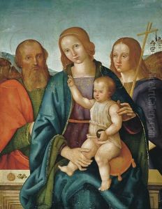 Madonna Col Bambino by Giovanni Maria B. Di Rocco Zoppo