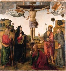The Crucifixion With The Madonna, Saints John The Baptist, Marymagdalen, Andrew And Francis The Crucifixion With The Madonna, Saints John The Baptist, Marymagdalen, Andrew And Francis