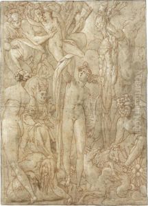 Gods Weeping At The Fate Ofmarsyas by Fiorentino Rosso