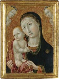 Madonna And Child With Angels by Ansano Mancio Di Sano Di Pietro