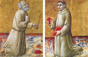 Non Esistono Notizie Certe Riguardo L"attivita Di Sano Di Pietro Ma Probabilmente L"artista Fu Allievo Del Sassetta - Il Cui Nome E Scritto Immediatamente Prima Di Quello Di Sano Nel Registro Dei Pittori Iniziato Nel 1428 - Viste Le Chiare Influenze Eserc by Ansano Mancio Di Sano Di Pietro
