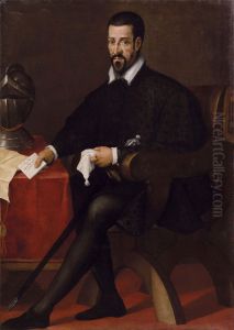 Ritratto Di Giovanni Buonaccorsi by Santi Di Tito