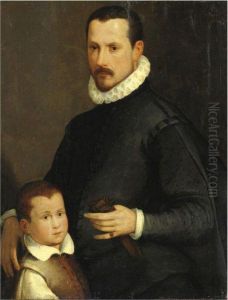 Ritratto Di Gentiluomo Con Il Figlio