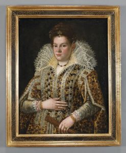 Ritratto Di Principessa Della Famiglia Medici by Tiberio di Tito