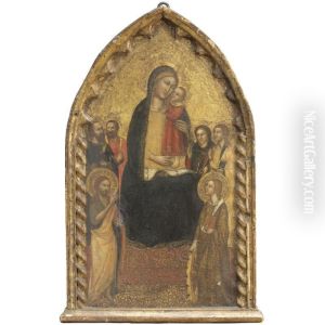 Madonna Col Bambino E Santi by Niccolo Di Tommaso