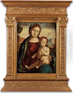 Madonna Col Bambino by Bernardino di Bosio (see ZAGANELLI)
