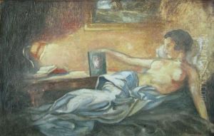 Nud In Interior by Ion Diaconescu
