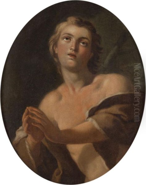 Figura Di Giovane In Preghiera - view 1