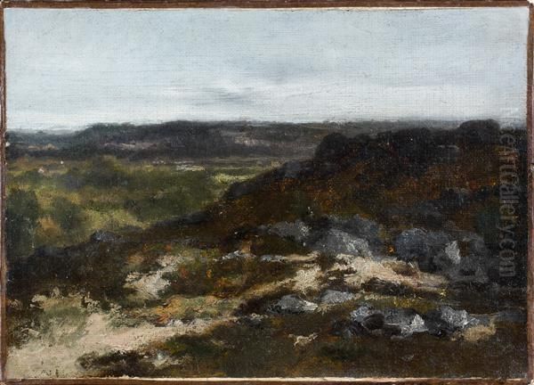Vue Des Environs De Fontainebleau - view 1