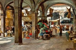 Mercado De Venecia by Ignacio Diaz Olano