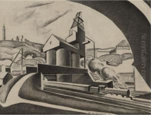 Industrial Landscape by Preston Dickinson