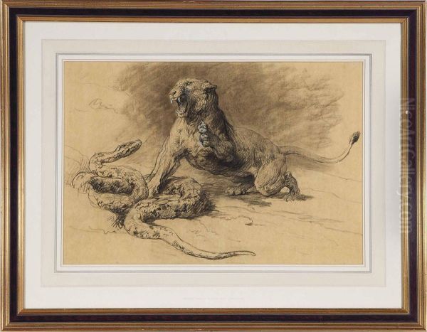 Lion And Snake - view 1